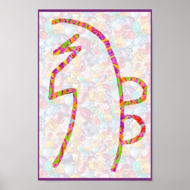 Póster SYMBOL ART 2014 - Prática Mestra em Reiki (Frente)