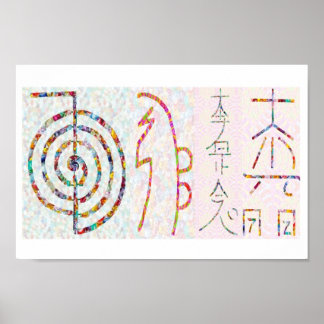 Poster SYMBOL ART 2014 - Prática Mestra em Reiki