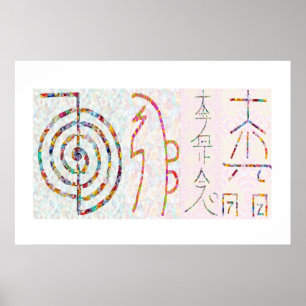 Póster SYMBOL ART 2014 - Prática Mestra em Reiki