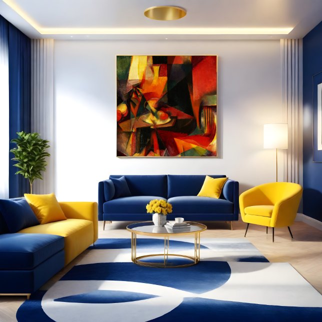 Poster Synchromy No. 3, Stanton Wright (1917) (Criador carregado)