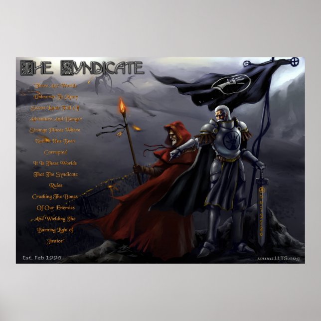 Poster Synd 10th Anniv (Frente)