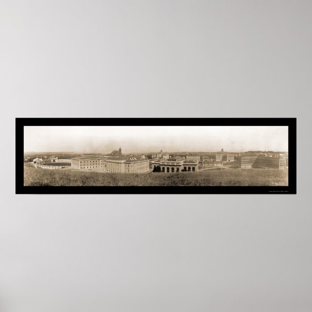 Poster Syracuse University NY Foto 1909 (Frente)