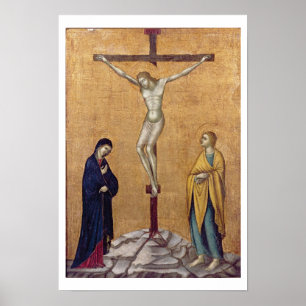 Póster T28723 a crucificação (painel)