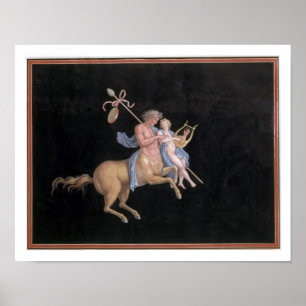 Poster T31144 Chiron que instrui Achilles na arte de M