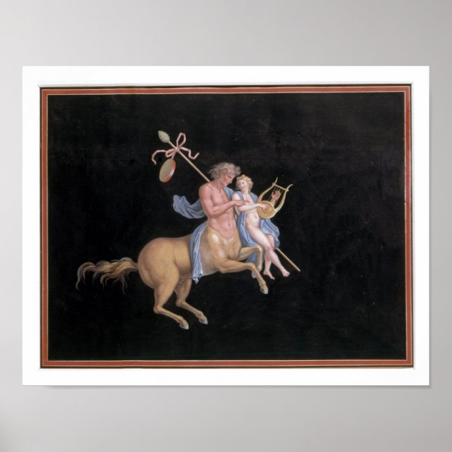 Poster T31144 Instrução de Aquiles pelo Chiron na Arte M (Frente)