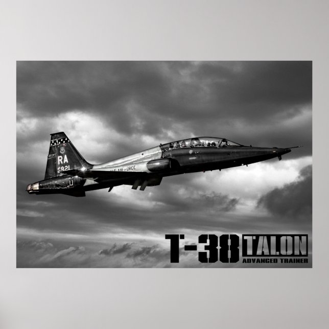Poster T-38 Talão (Frente)
