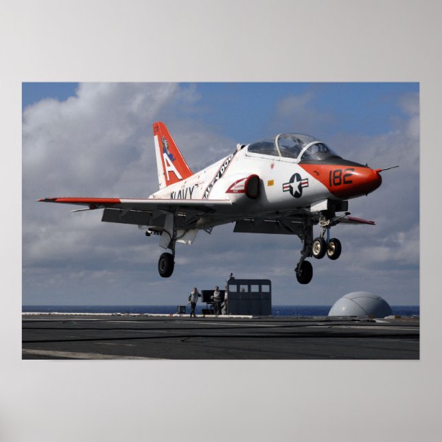 Póster T-45 Goshawk (Frente)