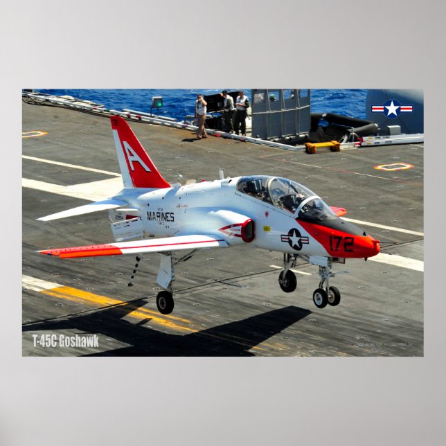 POSTER T-45C GOSHAWK (Frente)