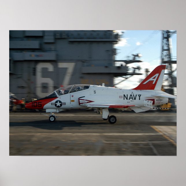 Póster T-45C Goshawk (Frente)