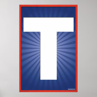 Póster T de voto