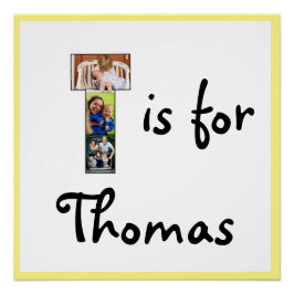 Póster T é para o nome