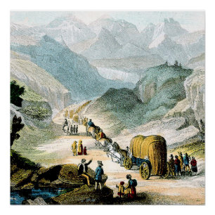 Póster T para o oeste Ho