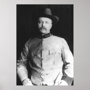 Póster T.R. Durante seu serviço militar