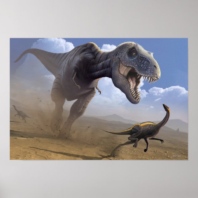 Póster T Rex (Frente)