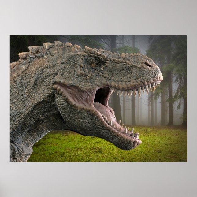 Poster T-rex (Frente)