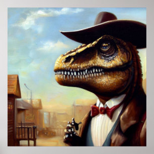 Poster T Rex Sheriff