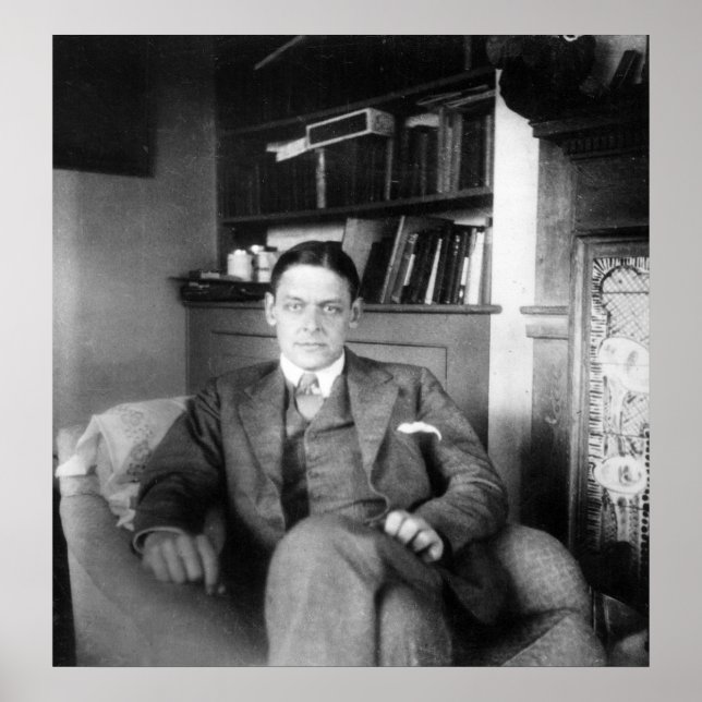 Póster T.S. Eliot (Frente)