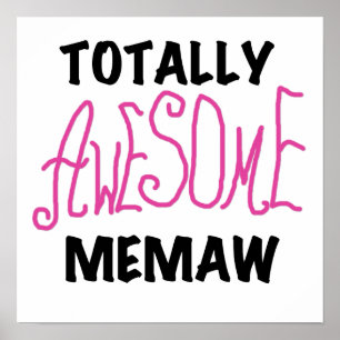 Póster T-shirt e presentes cor-de-rosa totalmente
