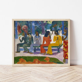 Poster Ta Matete | Paul Gauguin