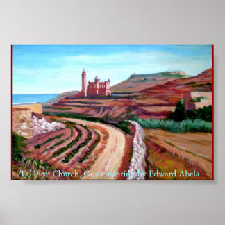 Poster Ta' Pinu Church, Gozo