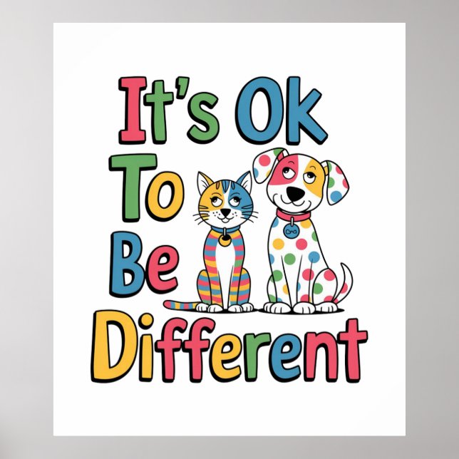 Poster Tá tudo bem ser diferente (Frente)