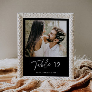 Poster Tabela de Fotos Mínima Nó Moderna 8x10