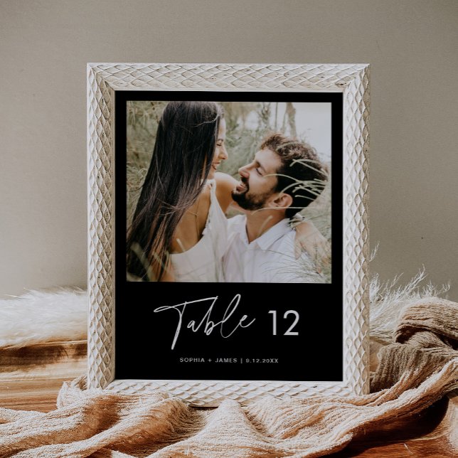 Poster Tabela de Fotos Mínima Nó Moderna 8x10 (Criador carregado)