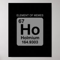 Tabela Periódica Ciência 67 Elemento Meme de Memes