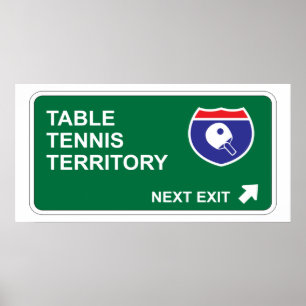 Póster Table Tennis Next Exit