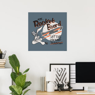 POSTER TABULEIRO FOGUETE ACME DO COYOTE WILE E.™