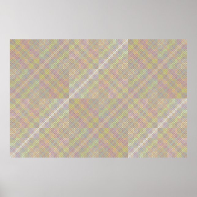 Poster Tabuleiros de xadrez com fator de sobreposição (Frente)