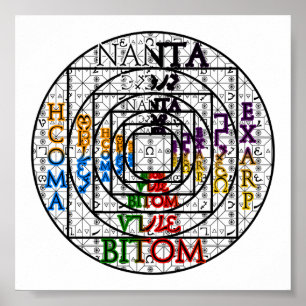 Poster Tabuleta da união Sigil