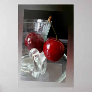 Poster Taça de cerejas
