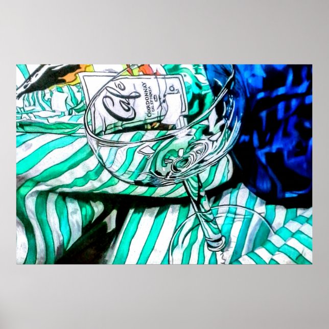 Poster Taça Esvaziada (Frente)