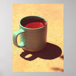 Poster Taça Turca De Fumos Ricos De Café