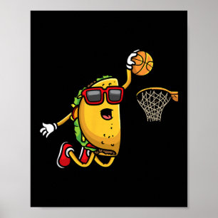 Poster Taco Jogando Esqueleto Mexicano Cinco De Maio Cria