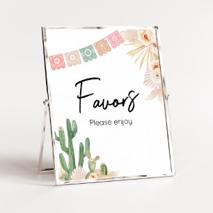 Poster Taco Sobre Um Chá de fraldas De Bebê Boho