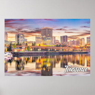 Poster Tacoma, Washington, Estados Unidos