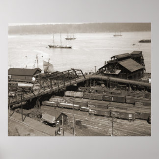 Poster Tacoma Waterfront do Estádio Way 1899