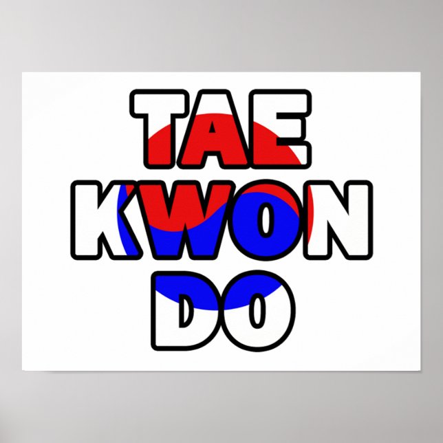 Poster Taekwondo (Frente)