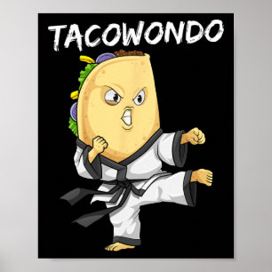 Poster Taekwondo Taco Artes Marciais Taekwondo