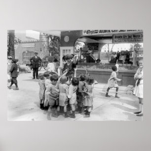 Poster Taffy de Atlantic City, 1920