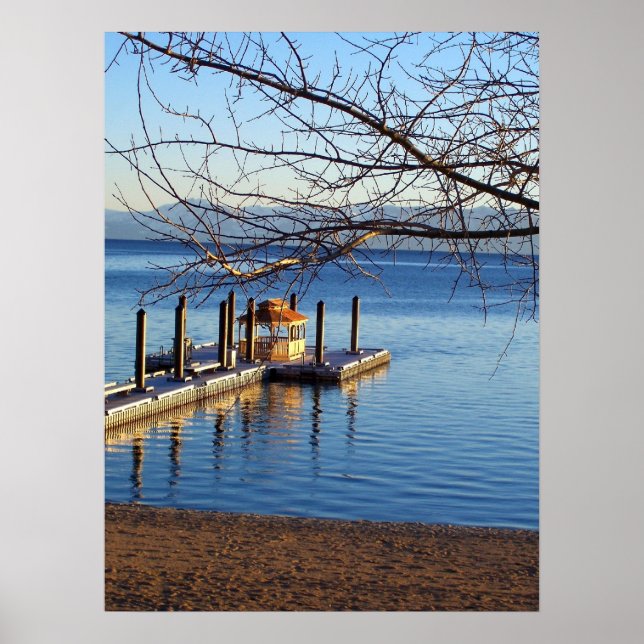 Poster Tahoe Pier (Frente)