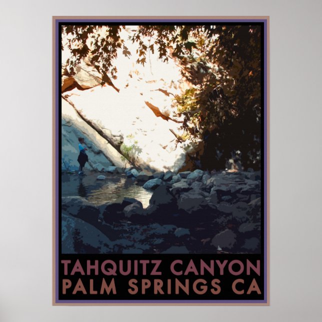 Poster Tahquitz Canyon (Frente)