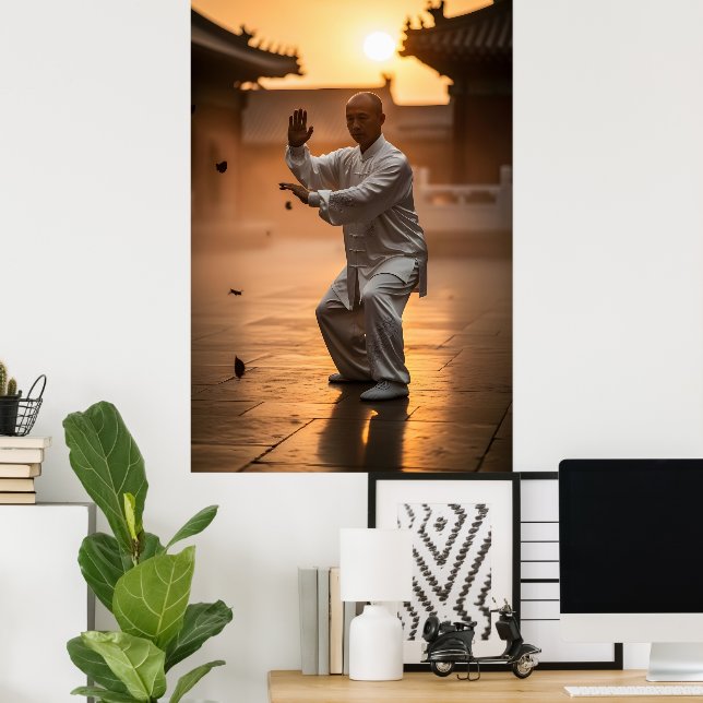 Poster Tai Chi Chuan (Escritório em casa)