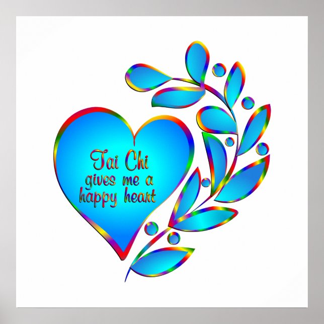 Poster Tai Chi Happy Heart (Frente)