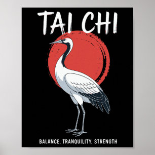Poster Tai Chi Qigong Grou Artes Marciais Yoga Meditação