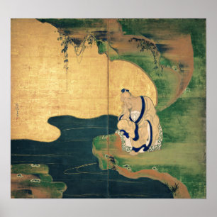 Poster Tai Gong Wang por Ogata Korin