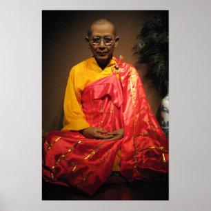 Póster Tai Sue Yen Boon... Monge Budista Chinês