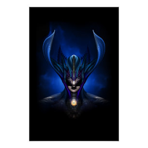 Póster Taidushan Sai Shadow Blue RB BLK Poster Perfeito